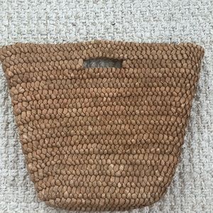 Straw large tote